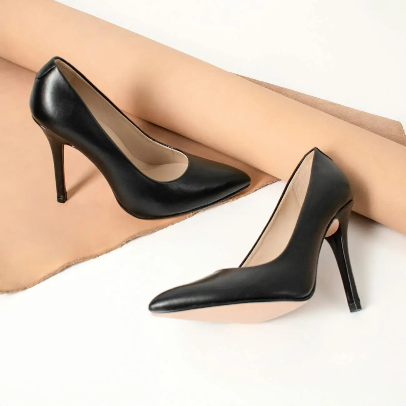 Leather gloves image